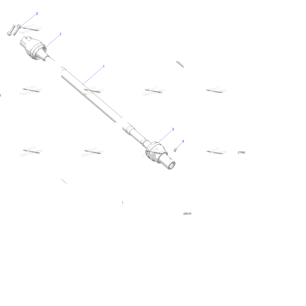 Drive Train, Rear Prop Shaft