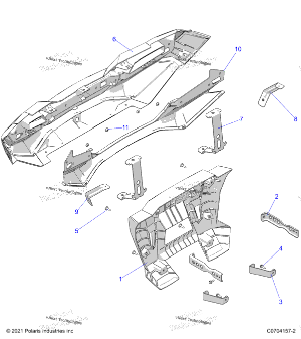 Body, Rear Bumper Z23n4k99a/99B