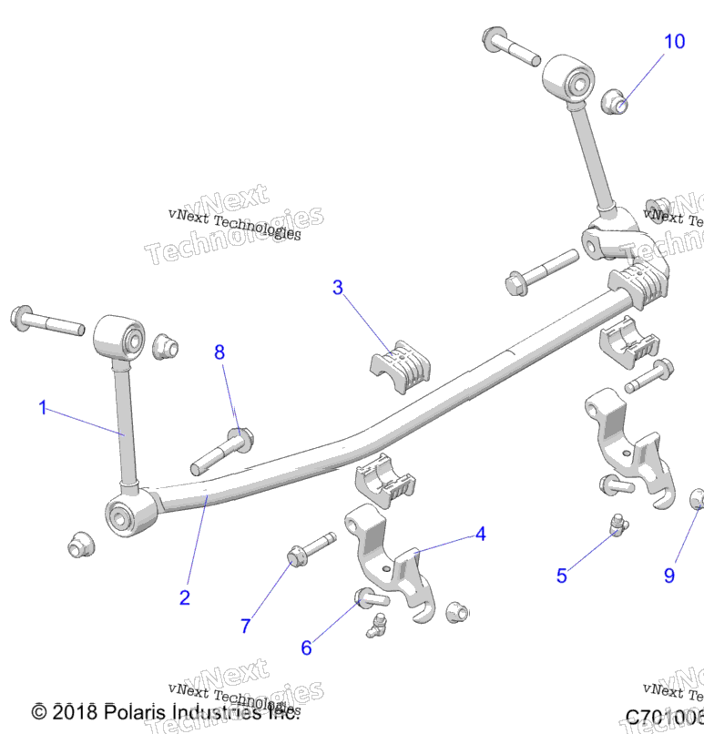 Suspension, Front Stabilizer Bar Z23n4k99a/99B