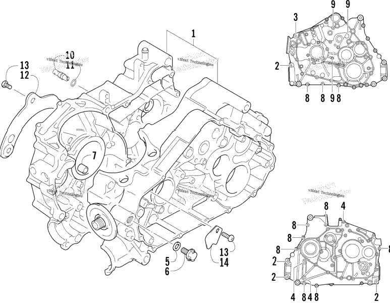 Crankcase Assembly