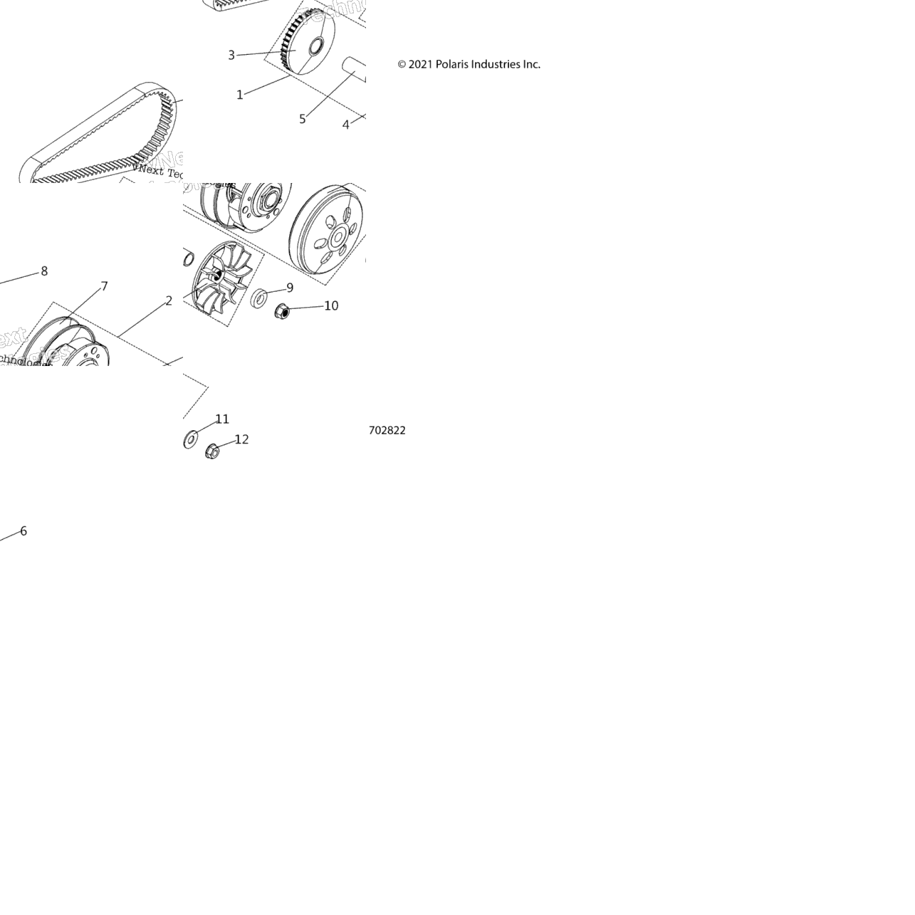 Drive Train, Primary Clutch