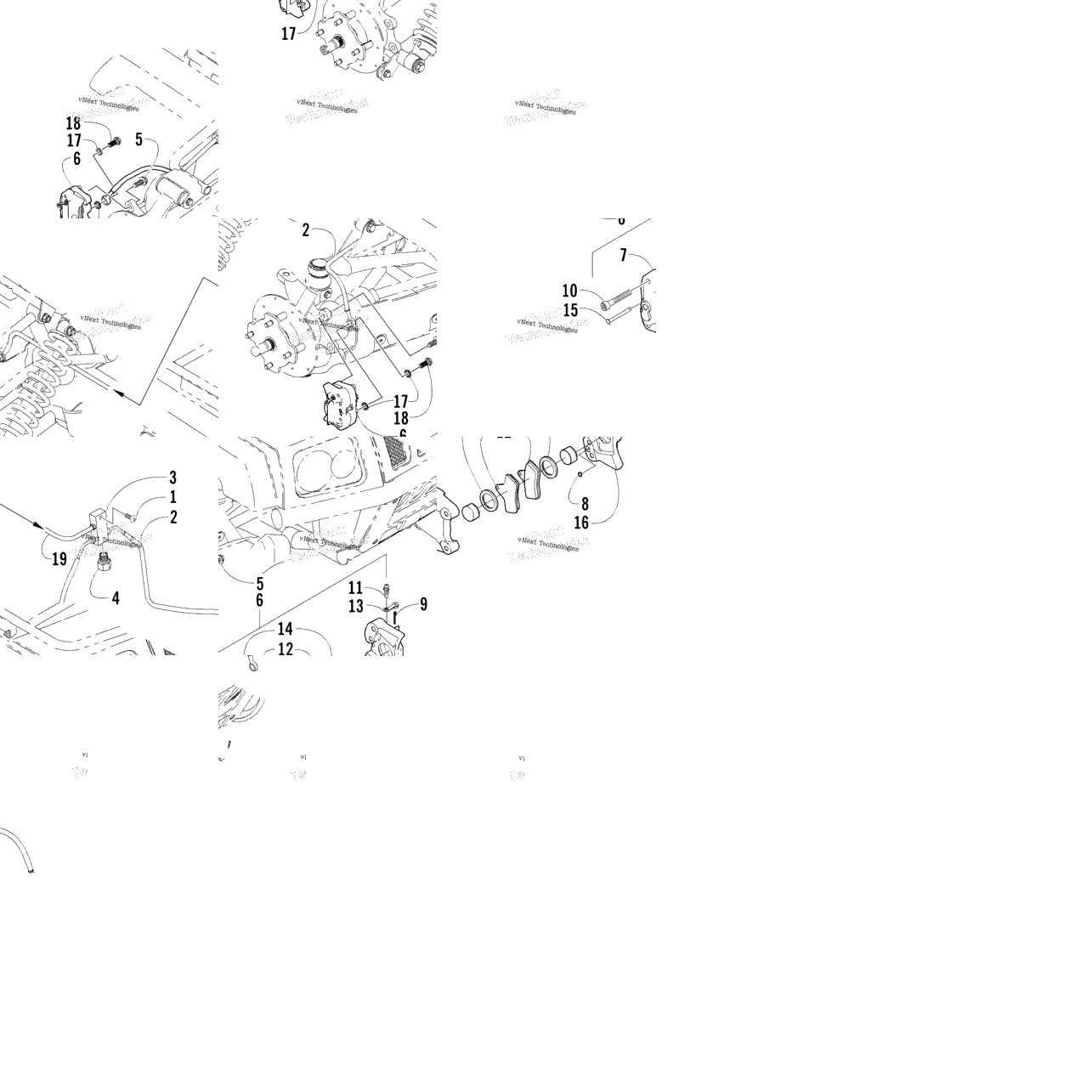 Hydraulic Brake Assembly
