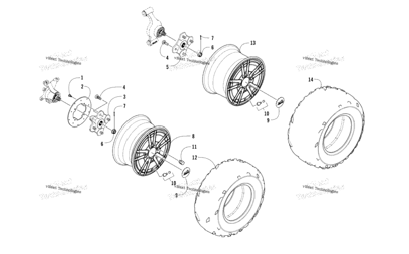 Wheel And Tire Assembly