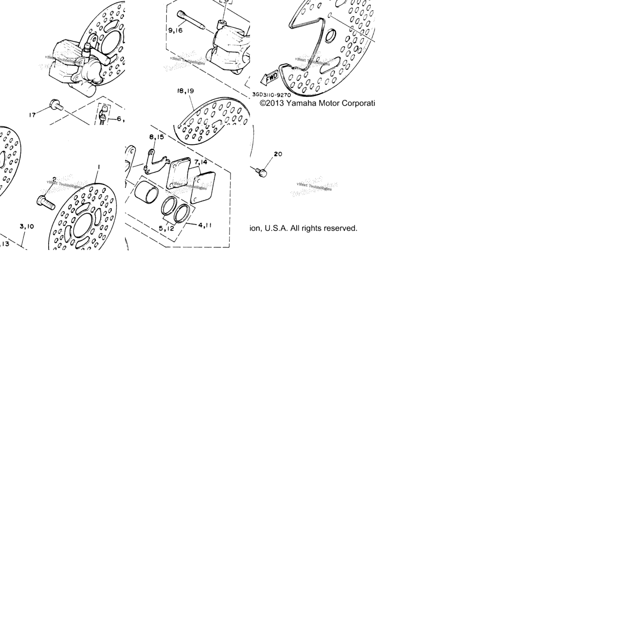 Front Brake Caliper