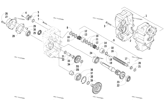 Transmission Right-Side Assembly