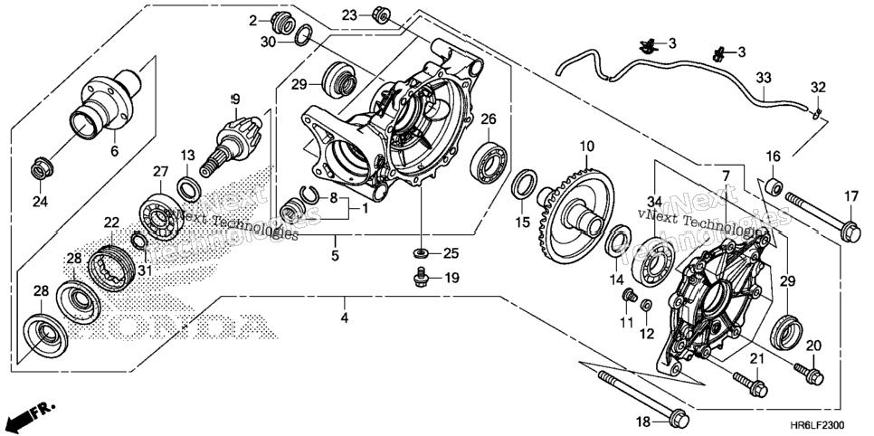 Rear Final Gear