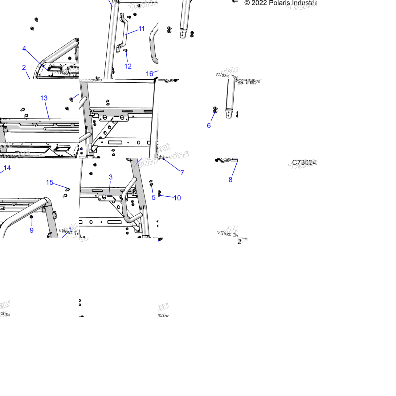 Chassis, Cab Frame R22maa57b1/Eb5/B9