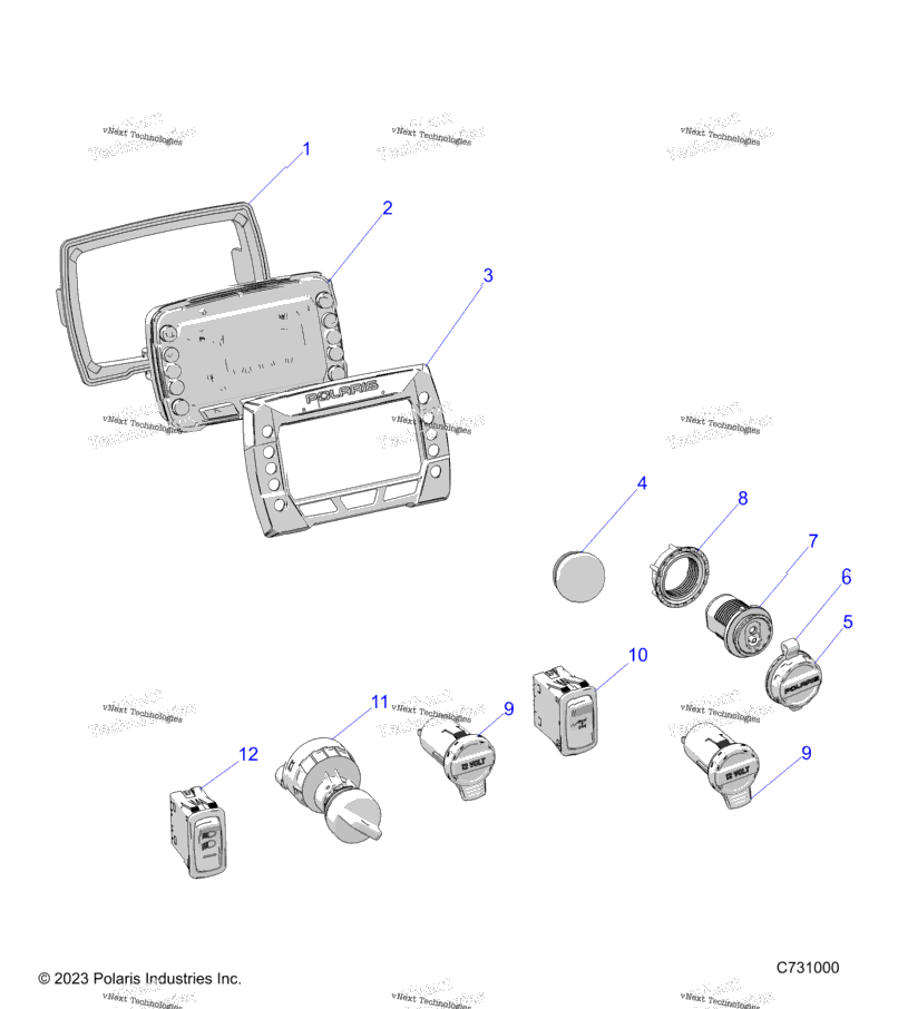 Electrical, Dash Instruments & Controls R22maa57b1/Eb5/B9
