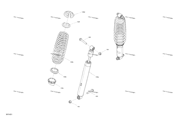 Suspension - Rear Shocks - Dps