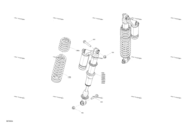 Suspension - Rear Shocks - Xtp