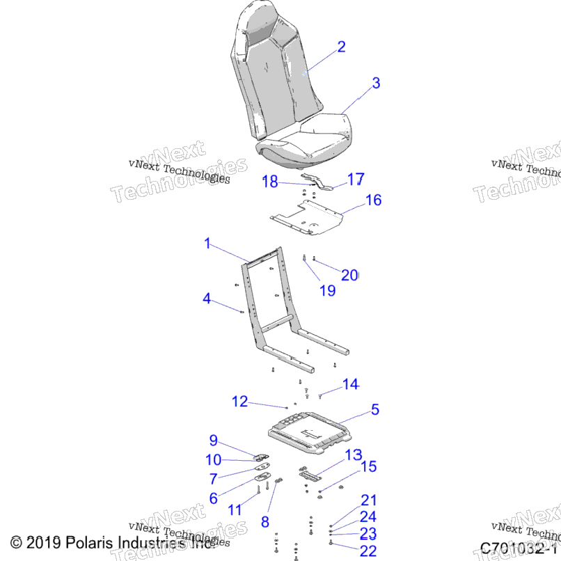 Body, Seat Asm. And Slider