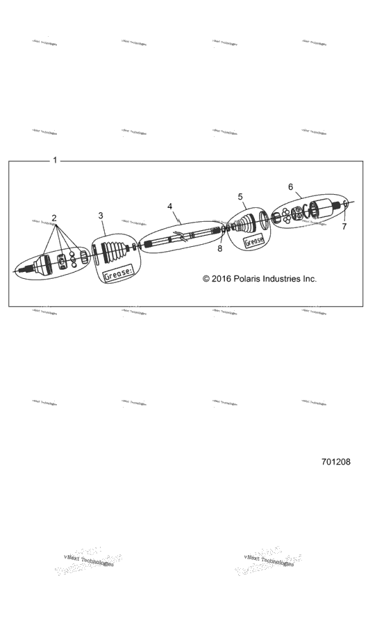 Drive Train, Front Half Shaft