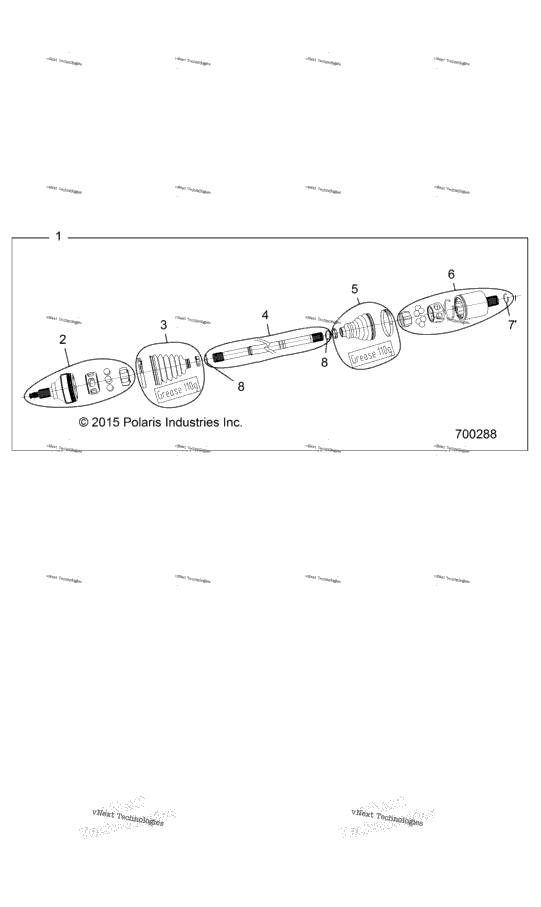 Drive Train, Rear Half Shaft