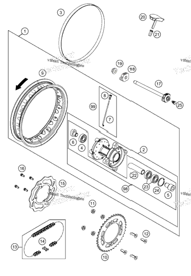 Rear Wheel