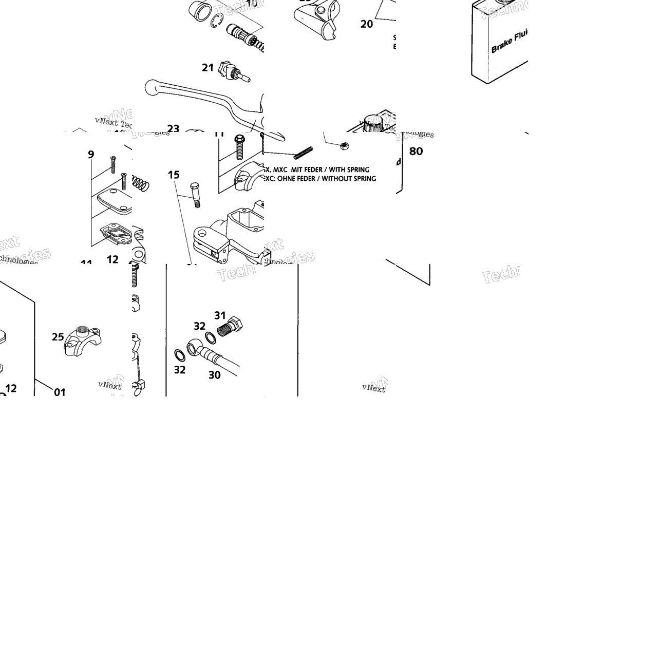 Hand Brake Cylinder