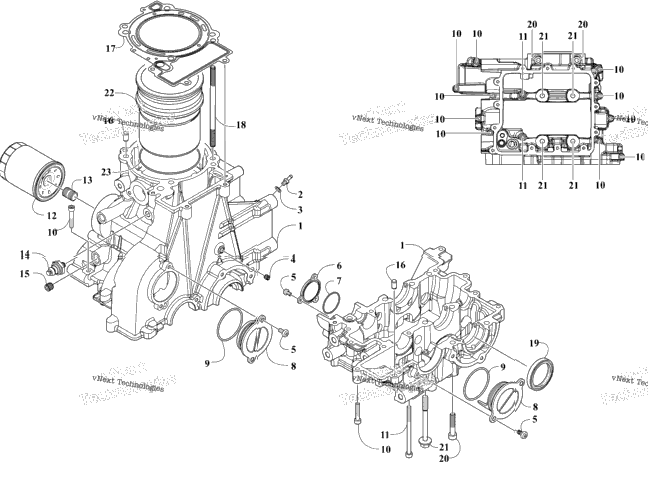 Crankcase Assembly