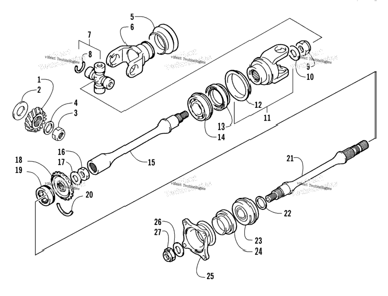 Secondary Drive Assembly