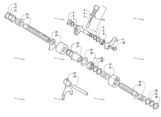 Secondary Shifting Assembly
