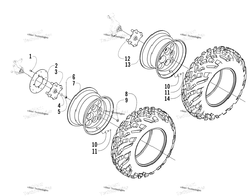 Wheel And Tire Assembly