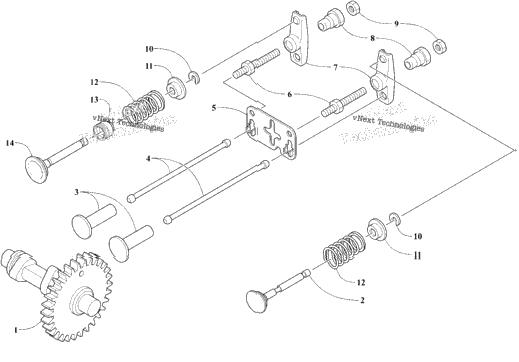 Engine - Camshaft And Valve