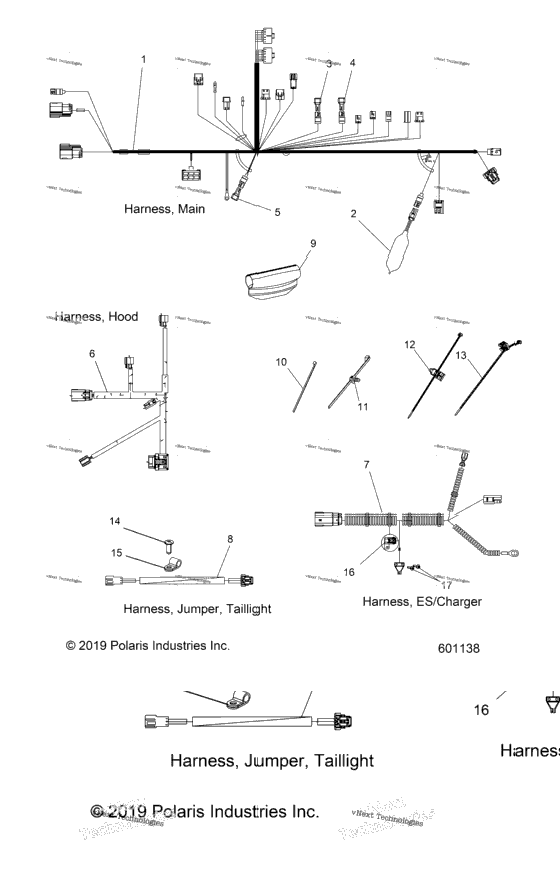 Electrical, Wiring Harnesses