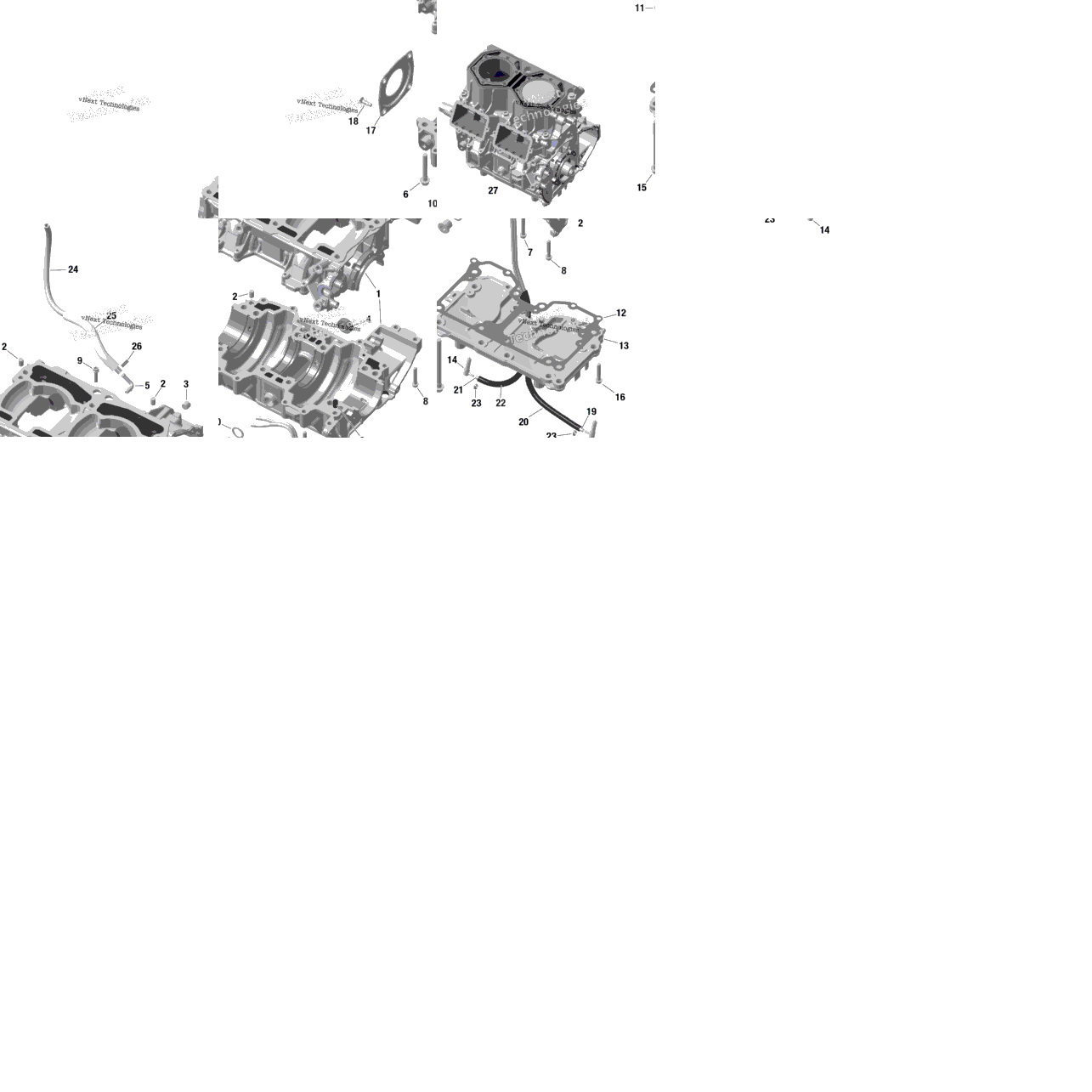 Rotax - Crankcase