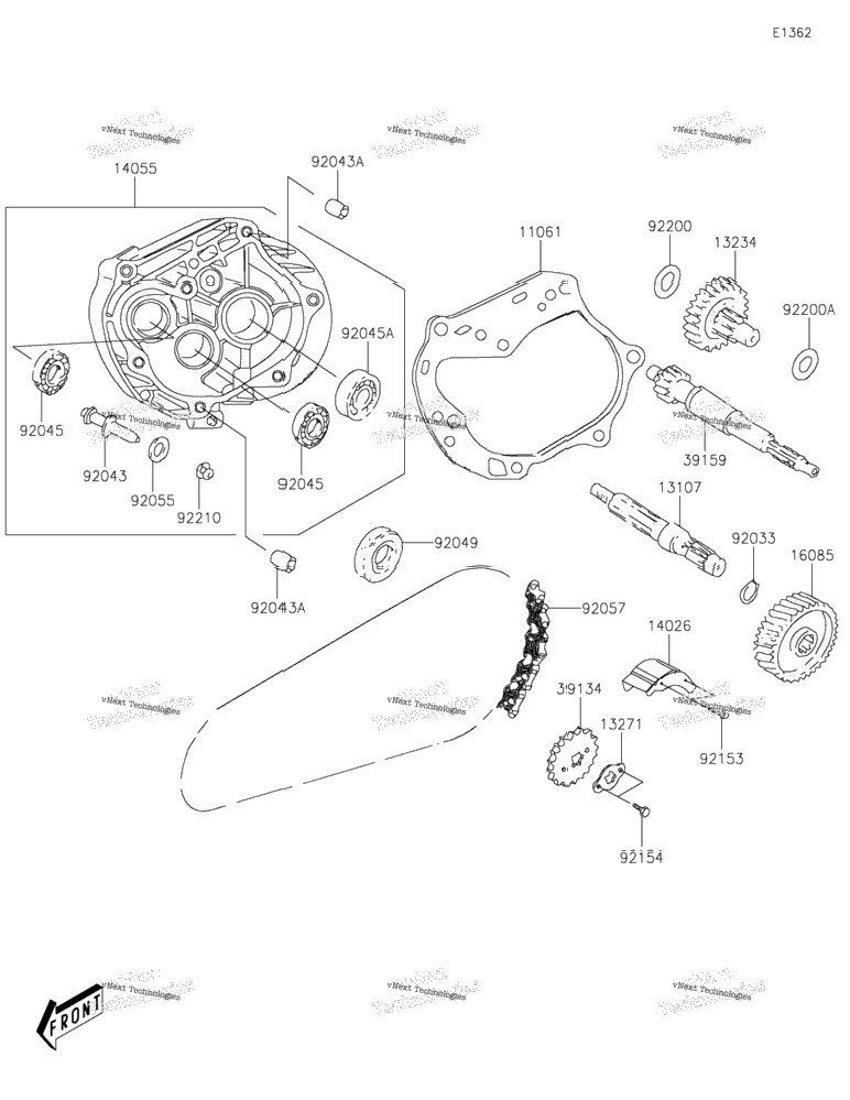 Gear Change Drum/Shift Fork(S)