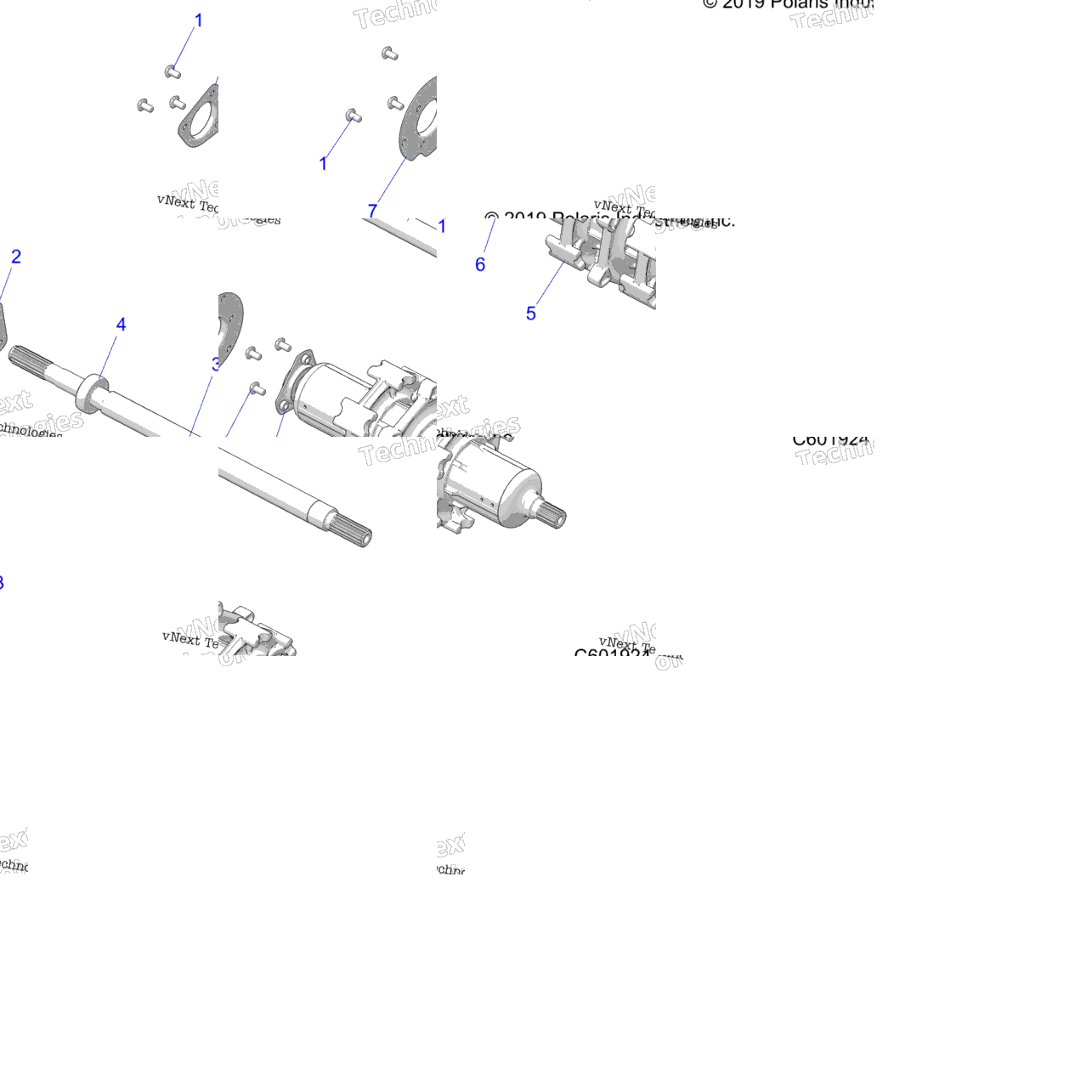 Drive Train, Jackshaft & Driveshaft All Options