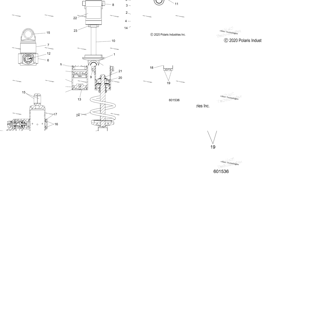 Suspension, Shock, Front Track