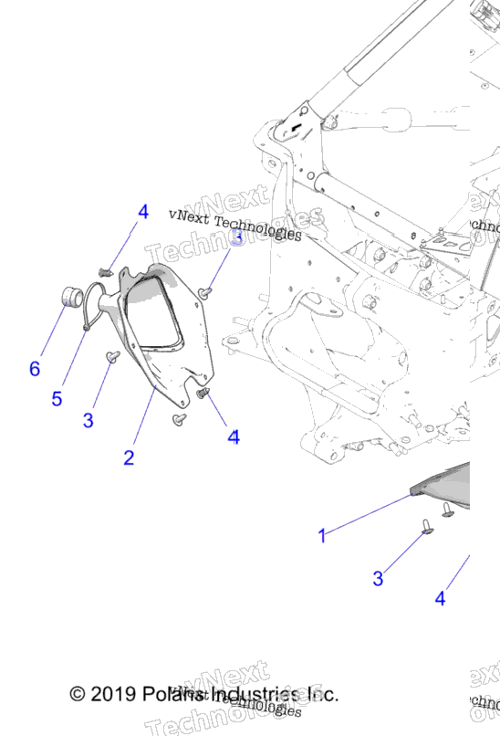 Chassis, Tie Rod Boot Asm. All Options