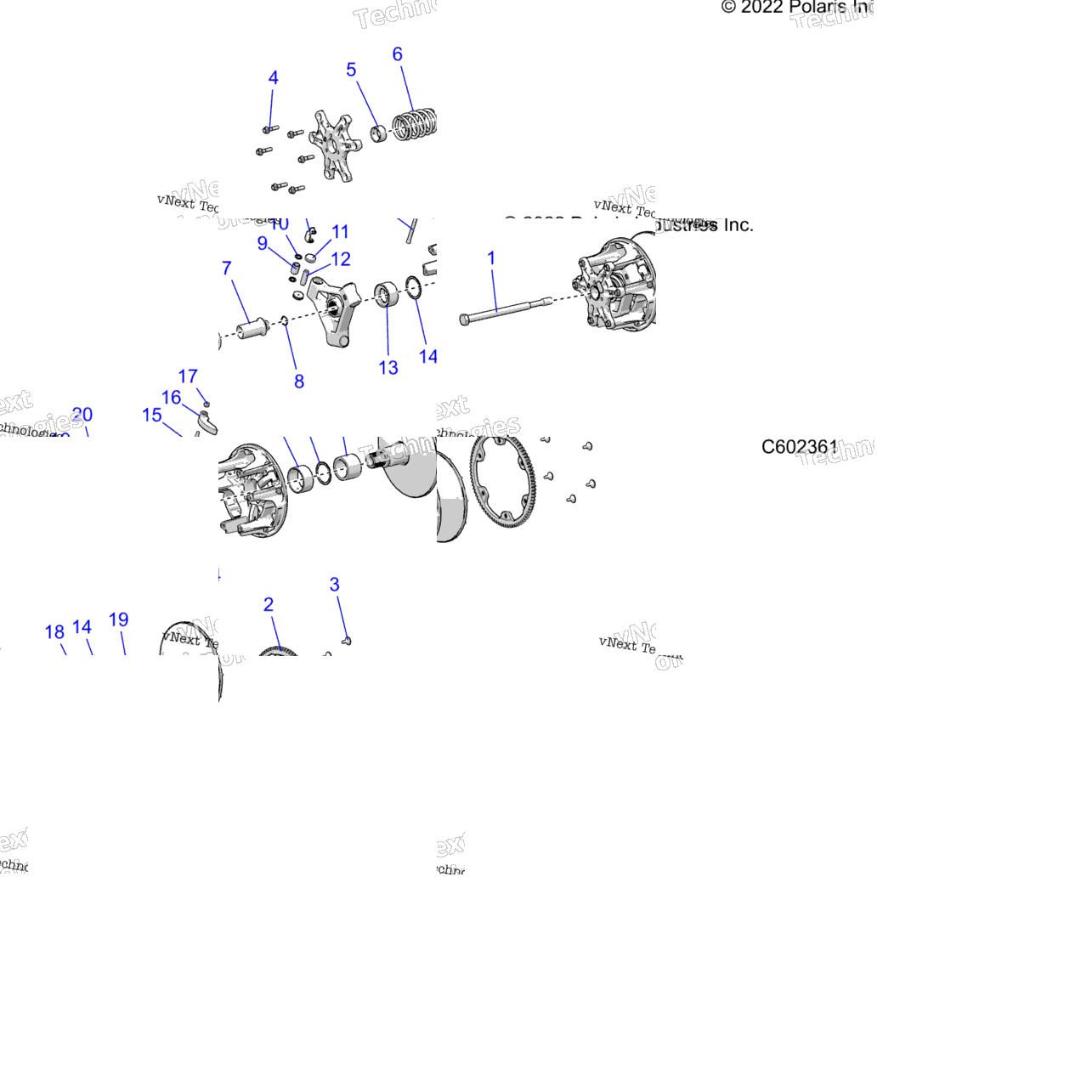 Drive Train, Clutch, Primary All Options