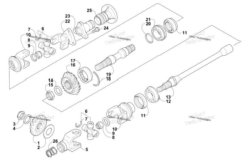 Secondary Drive Assembly