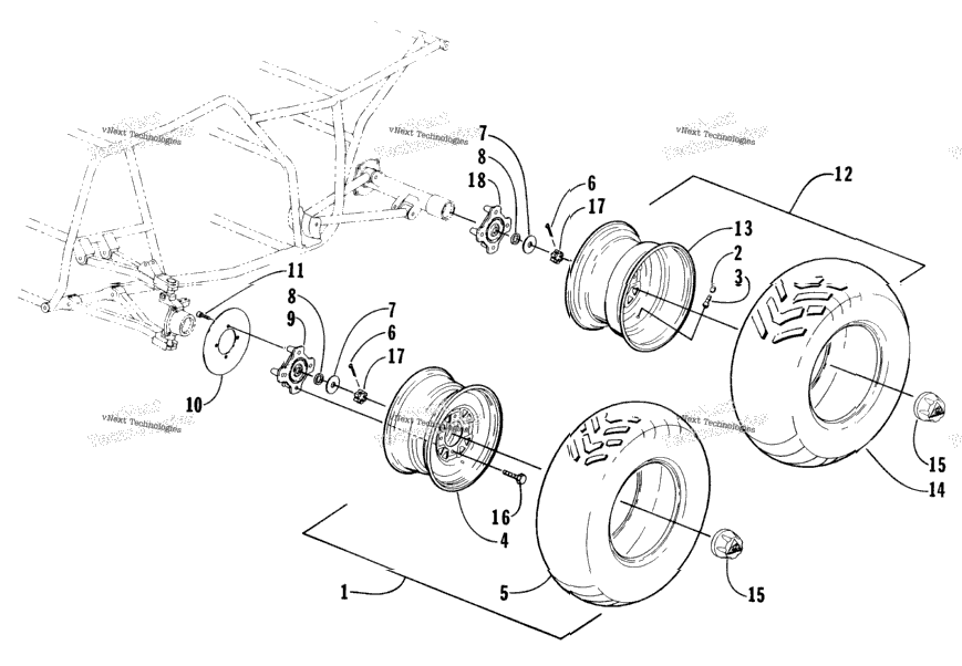 Wheel And Tire Assembly