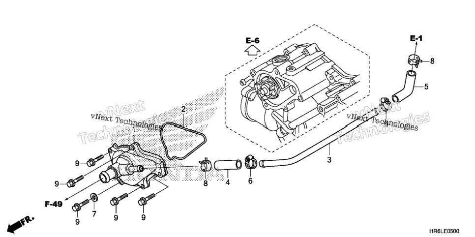 Water Pump Cover