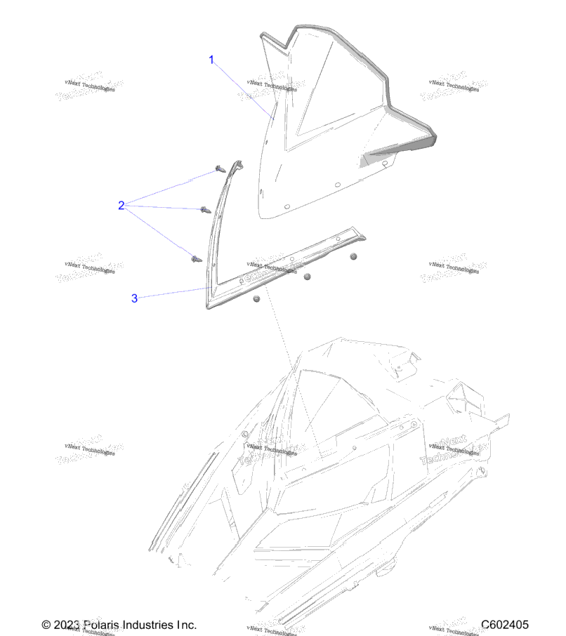 Body, Windshield