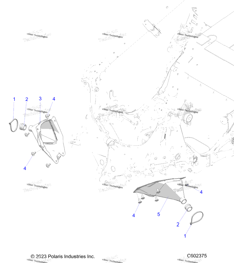 Chassis, Tie Rod Boot Asm