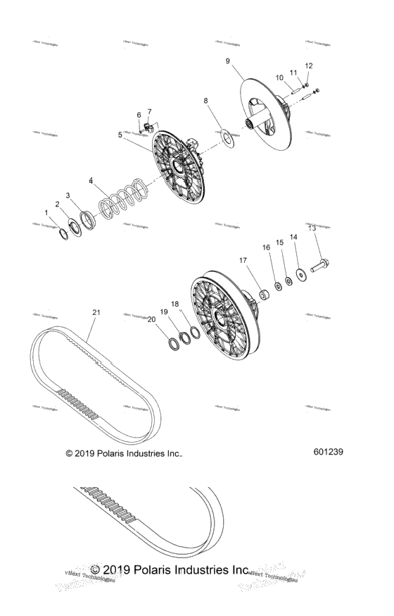 Drive Train, Clutch, Secondary