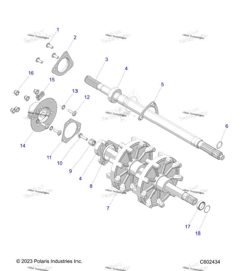 Drive Train, Jackshaft & Driveshaft