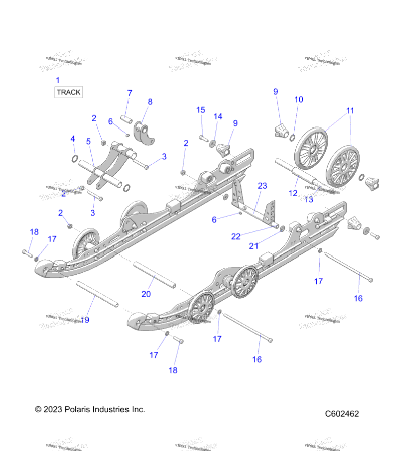 Suspension, Rear & Track