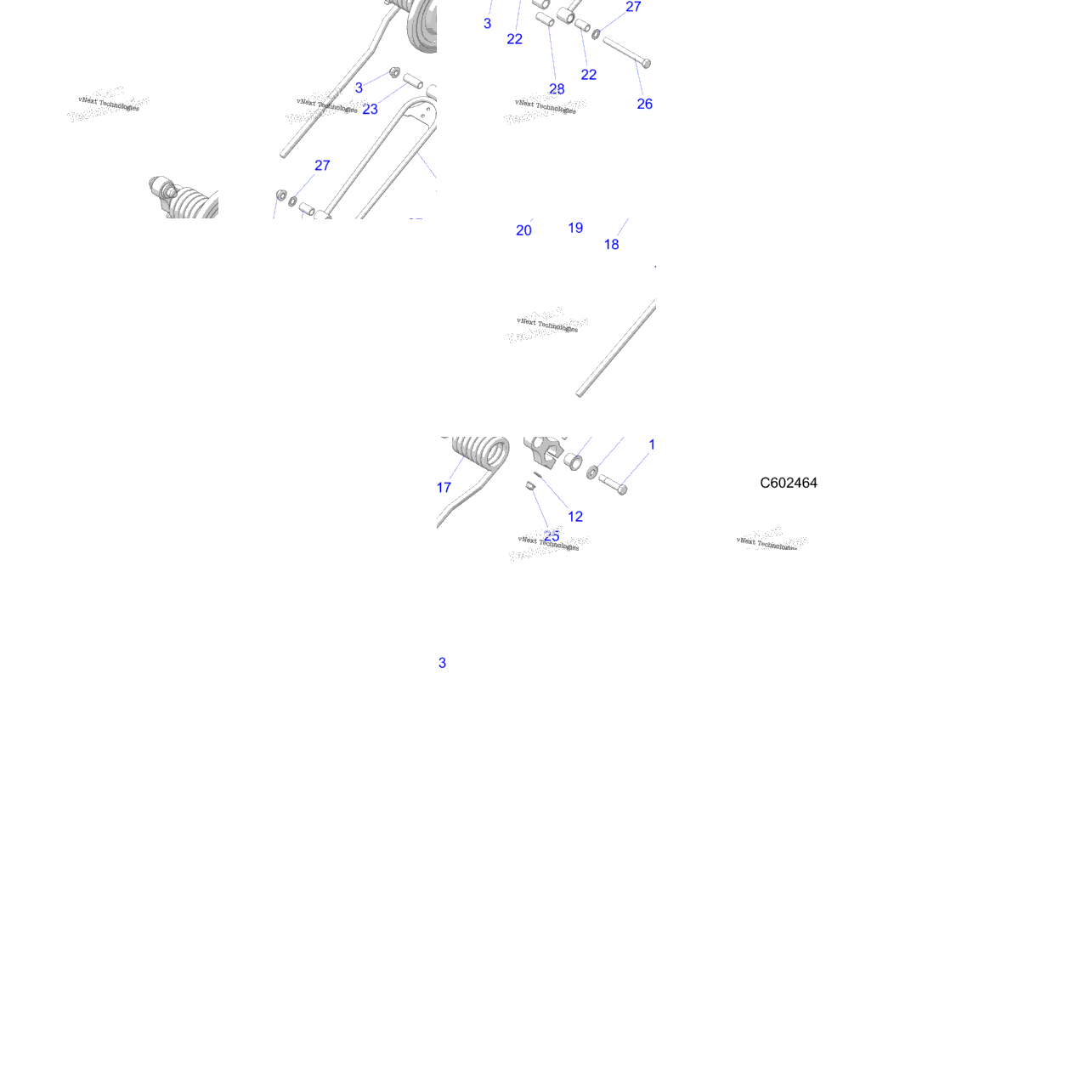 Suspension, Torque Arm, Rear
