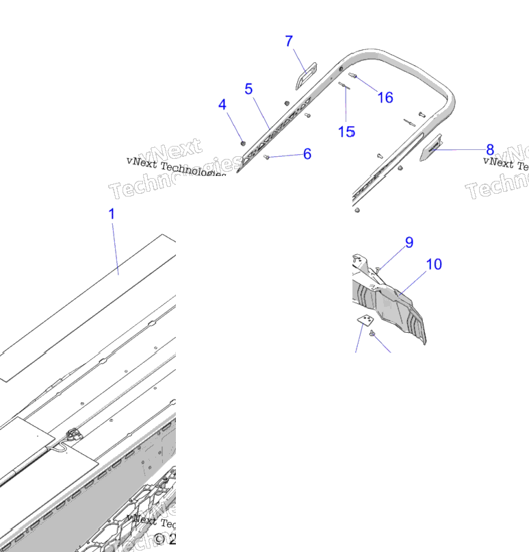Body, Bumper, Rear