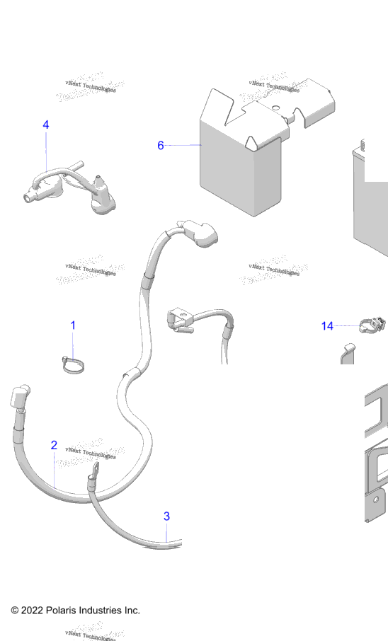 Electrical, Battery/Box & Cables E.S. Option