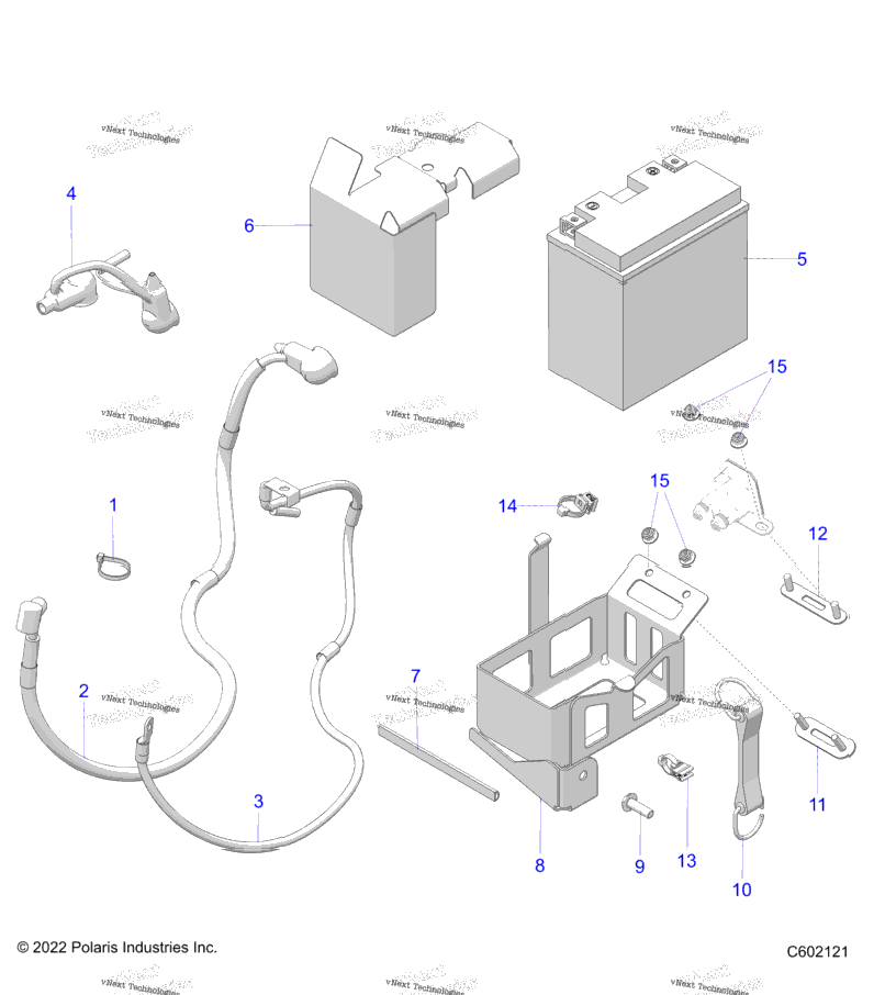 Electrical, Battery/Box & Cables E.S. Option