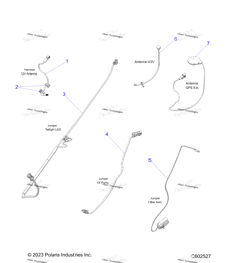 Electrical, Jumper Wires/Antennas/Harness