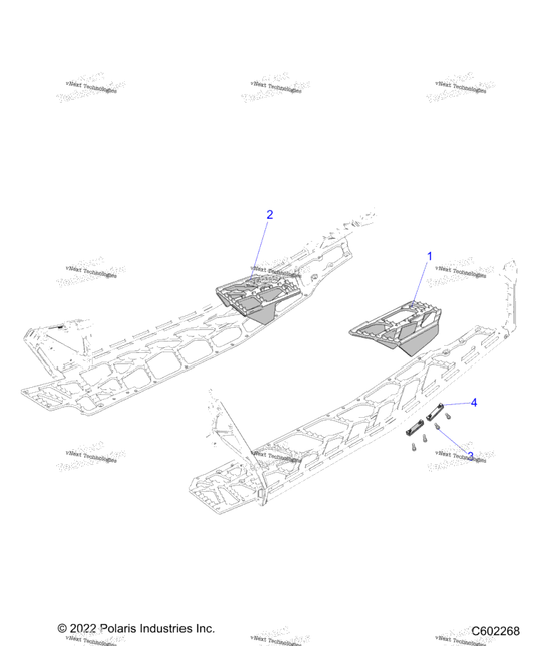 Chassis, Passenger Footrests