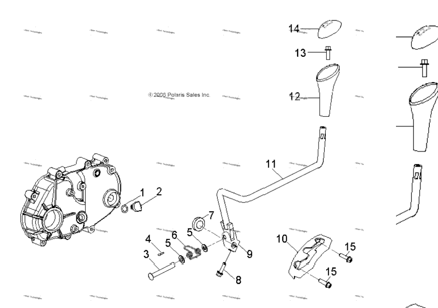 Drive Train, Transmission Shift Lever