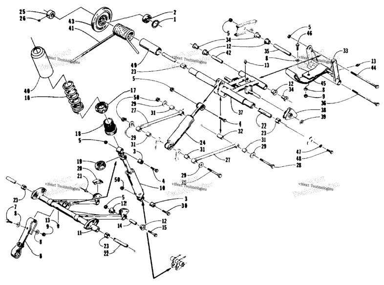 Rear Suspension Arm Assemblies