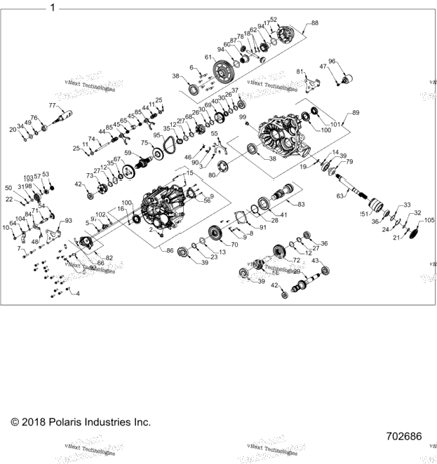 Drive Train, Main Gearcase Internals