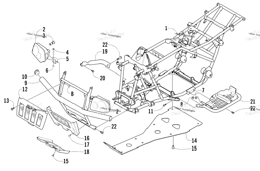 Frame And Related Parts