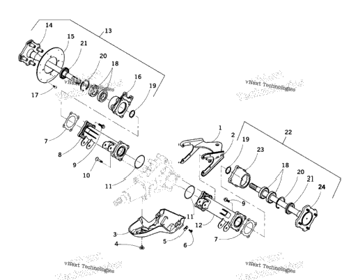 Rear Axle Assembly